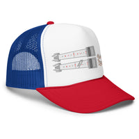 "Pedal-Steelers run Country Music" Foam trucker hat