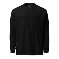"Still Country" Garment-dyed heavyweight long-sleeve shirt