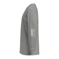"Still Country" Garment-dyed heavyweight long-sleeve shirt