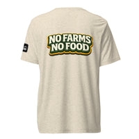 "No Farms, No Food" Short sleeve t-shirt