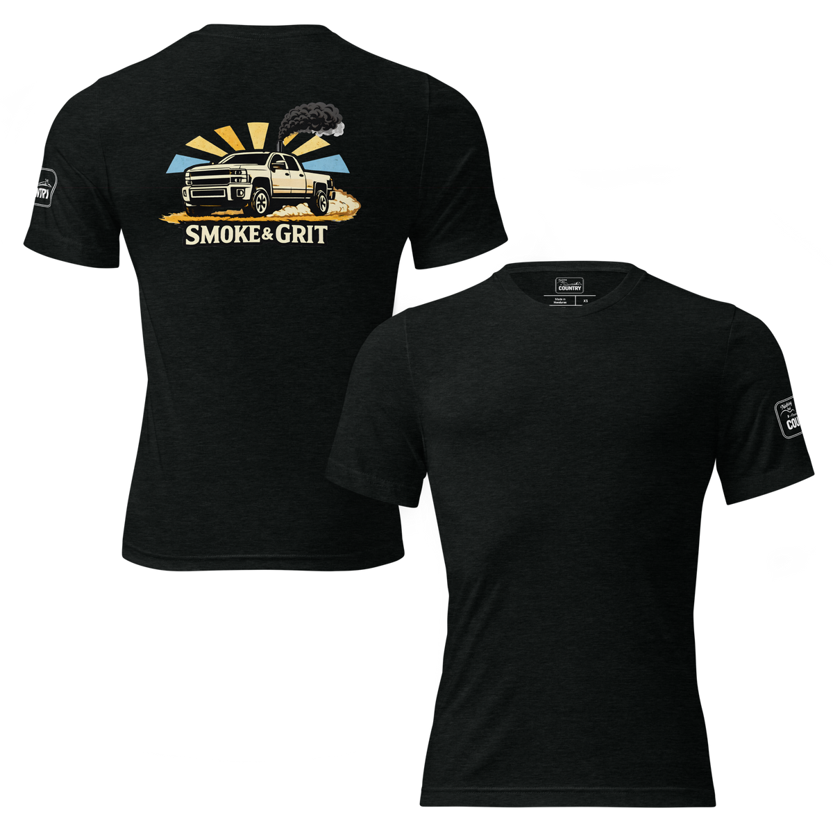 "Smoke&Grit" Short sleeve t-shirt