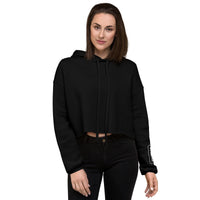 "Smoke&Grit" Crop Hoodie