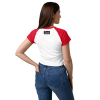 "Still Country" Women’s micro rib raglan baby tee